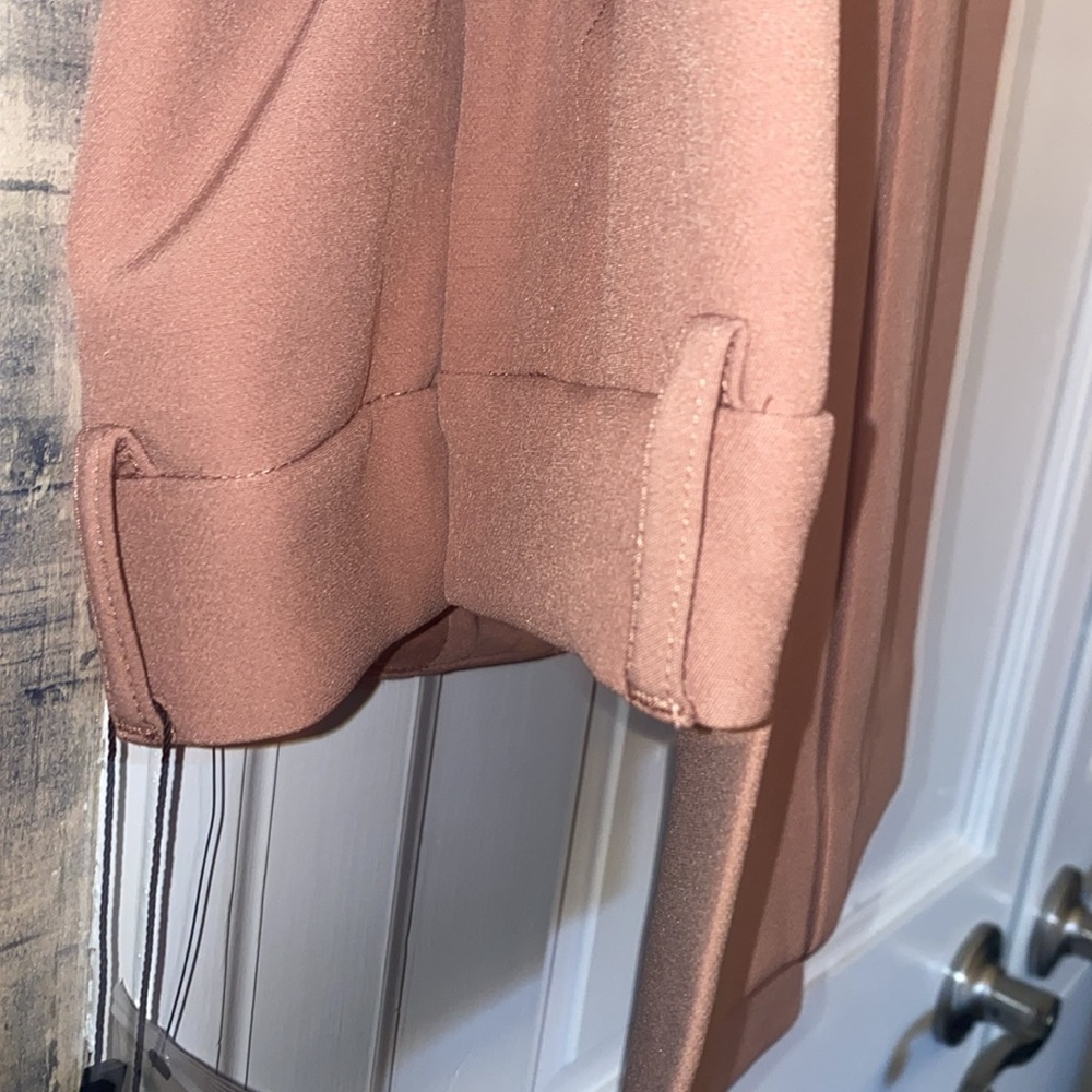 NEVER WORN W TAGS, Express Boot Low Rise SOFT TWILL Pink Pants - Picture 9 of 9